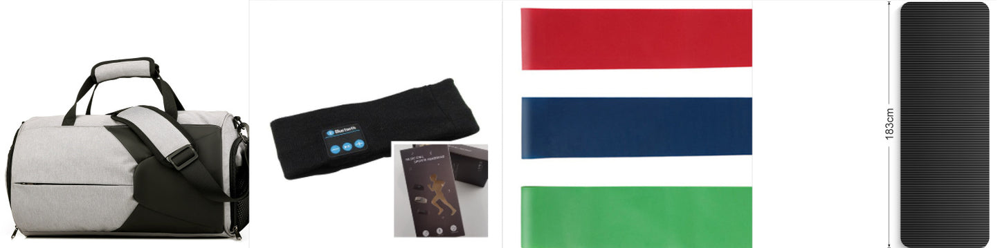 The Last Aztec, Wireless Bluetooth-compatible Headband Outdoor Fitness Yoga Headband