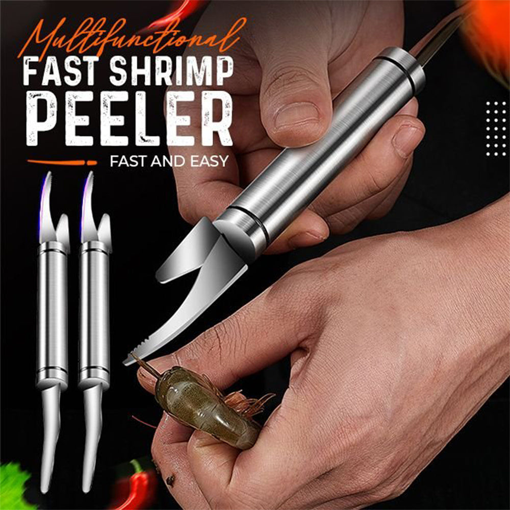 The Last Aztec, Multifunctional Stainless Steel Shrimp Remover  Shrimp Line Fish Maw Knife Fish Cutter Scissories Fish Scale Remover Kitchen Gadget Accessories Tools Creative Kitchen Tools
