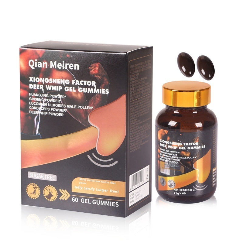 The Last Aztec, Male Oral Health Care Xiongsheng Factor Deer Pizzle Soft Capsules