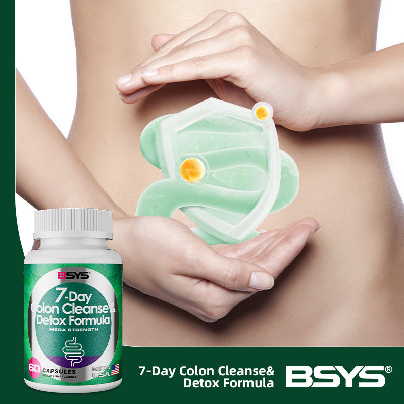 The Last Aztec, BSYS 7 Day Colon Cleanse & Detox Formula 60's