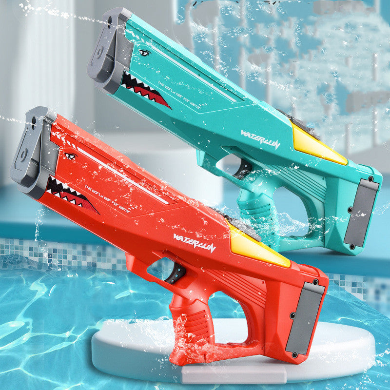 The Last Aztec, Automatic Electric Water Gun Toys Shark High Pressure Outdoor Summer Beach Toy Kids Water Fight Pool Party Water Toy