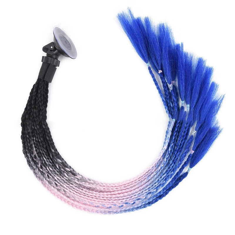 The Last Aztec, Dirty Helmet Braids Braids Decorations Accessories Are You Hungry Meituan Takeaway Rider Braids