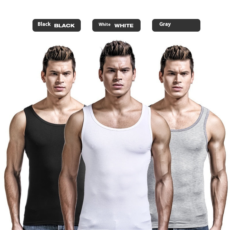 The Last Aztec, Get One Size Bigger Than Your Regular Size, Men's Summer Fashionable Slim Fit Bodybuilding Bottoming Shirt