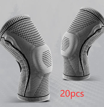 The Last Aztec, Knee Pads For Sport Knee  Silicone Spring Patella Protector