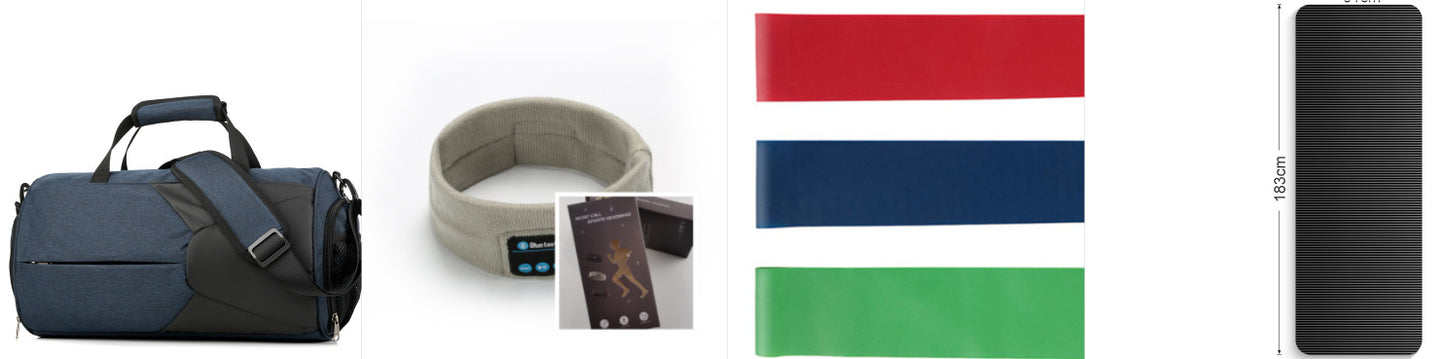 The Last Aztec, Wireless Bluetooth-compatible Headband Outdoor Fitness Yoga Headband