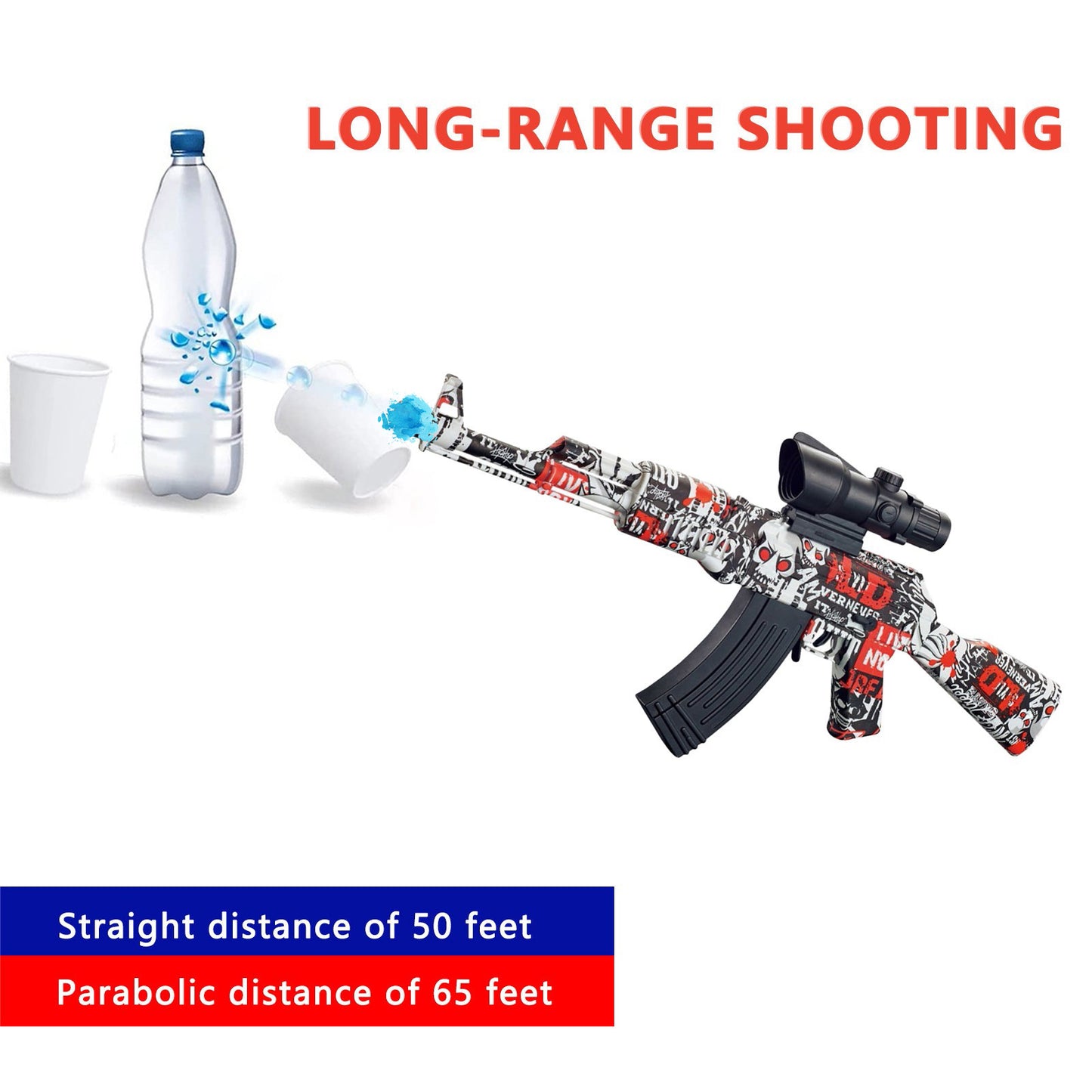 The Last Aztec, Electric Gel Blaster Gun Water Bomb Toy