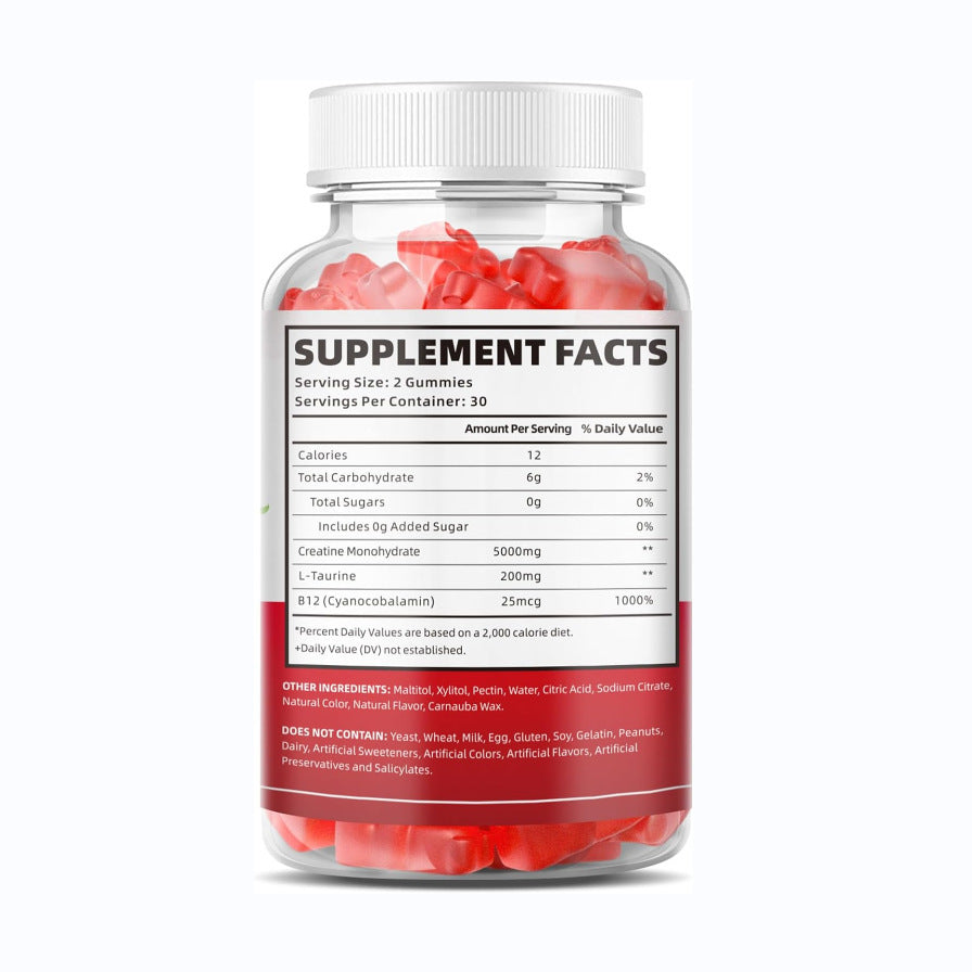 The Last Aztec, Creatine Monohydrate Gummies Workout Long Lasting Energy