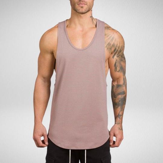 The Last Aztec, Long Tank Muscle Workout T-Shirt  Bodybuilding Gym Athletic Training Sports Tops