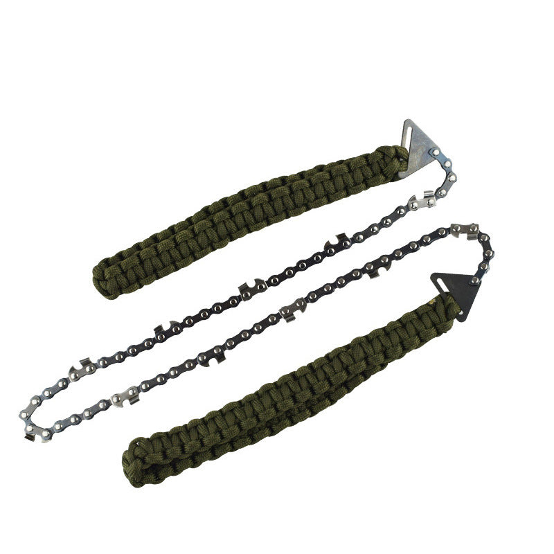 The Last Aztec, 24 inch portable hand chain saw outdoor survival hand saw garden garden hand saw outdoor wire saw