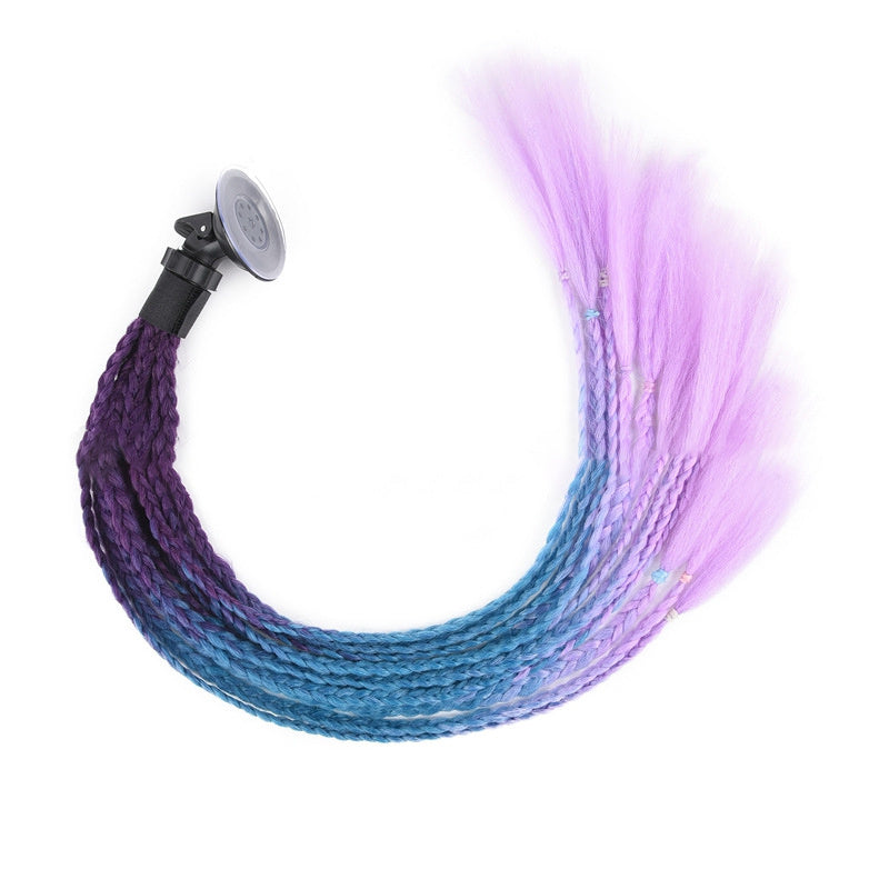 The Last Aztec, Dirty Helmet Braids Braids Decorations Accessories Are You Hungry Meituan Takeaway Rider Braids