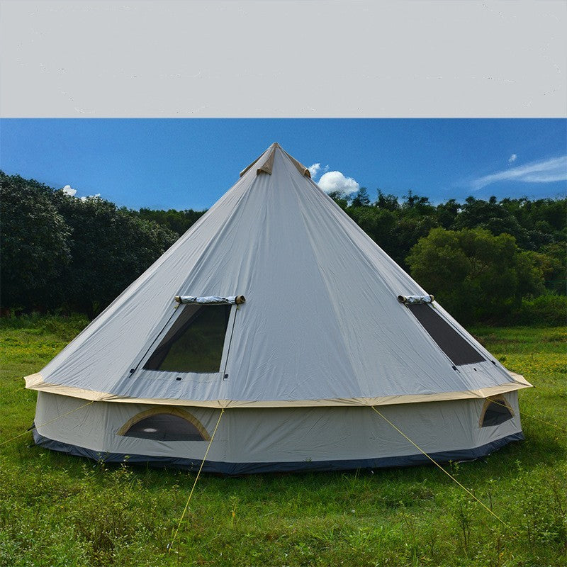 The Last Aztec, Yurt Tent Outdoor Camping Pyramid Chimney Sunscreen