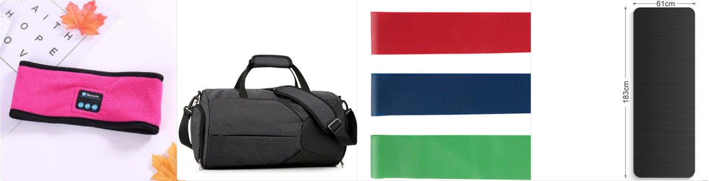 The Last Aztec, Wireless Bluetooth-compatible Headband Outdoor Fitness Yoga Headband