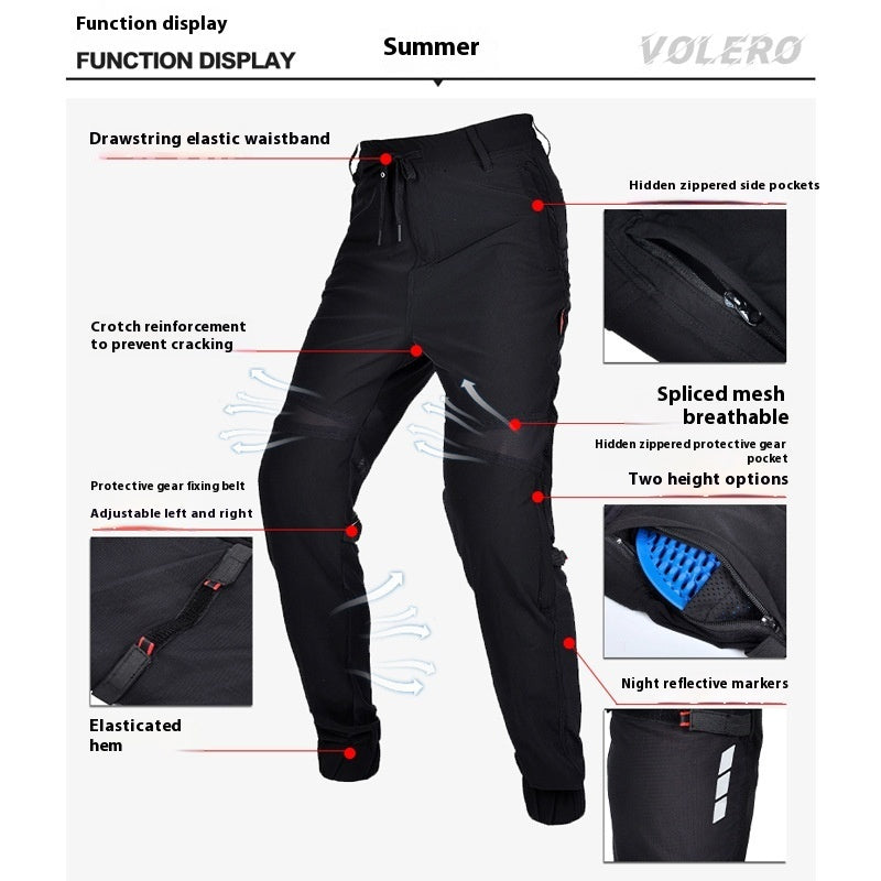 The Last Aztec, Get One Size Bigger Than Your Regular Size, VOLERO Motorcycle Drop-resistant Cycling Pants