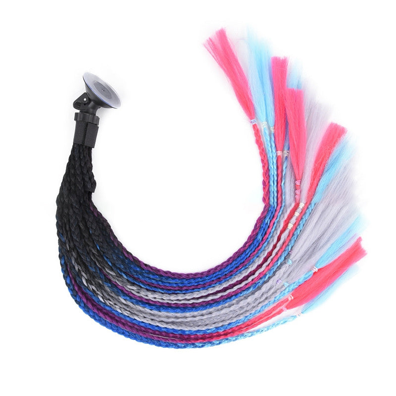 The Last Aztec, Dirty Helmet Braids Braids Decorations Accessories Are You Hungry Meituan Takeaway Rider Braids