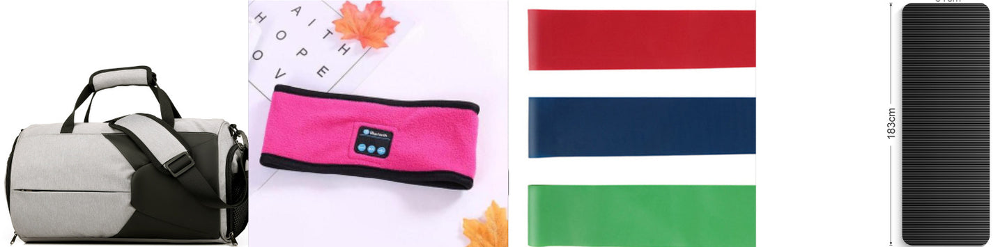 The Last Aztec, Wireless Bluetooth-compatible Headband Outdoor Fitness Yoga Headband