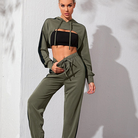 The Last Aztec, Gym Running Yoga Wear Loose Casual Sports Suit