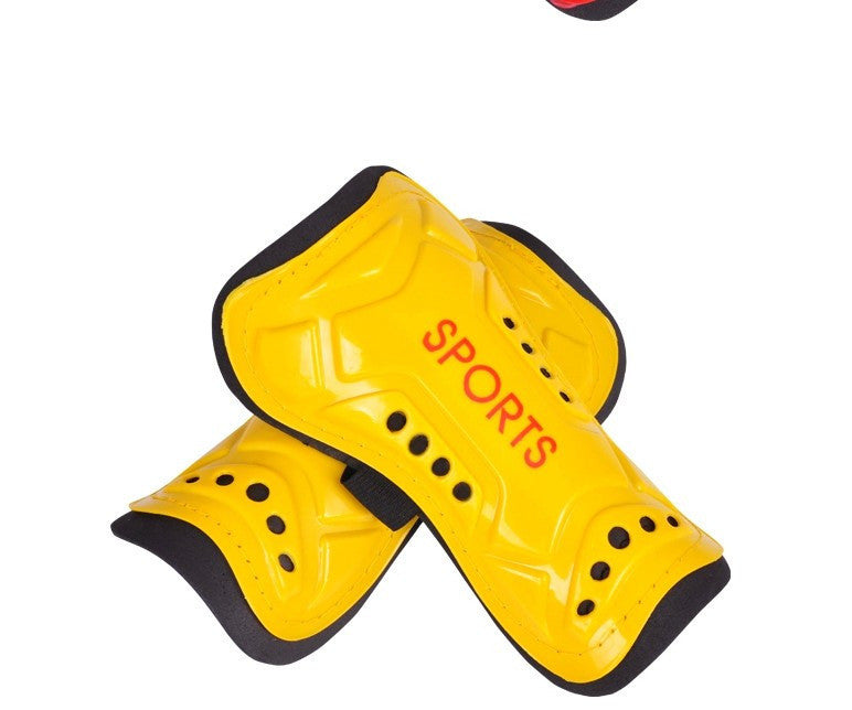 The last Aztec, Football Shin Pads For Children With Perforated Breathable Pads