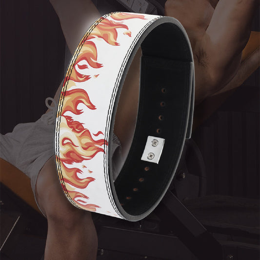 The Last Aztec, Cowhide Lever Buckle Waist Supporter Squat Weightlifting